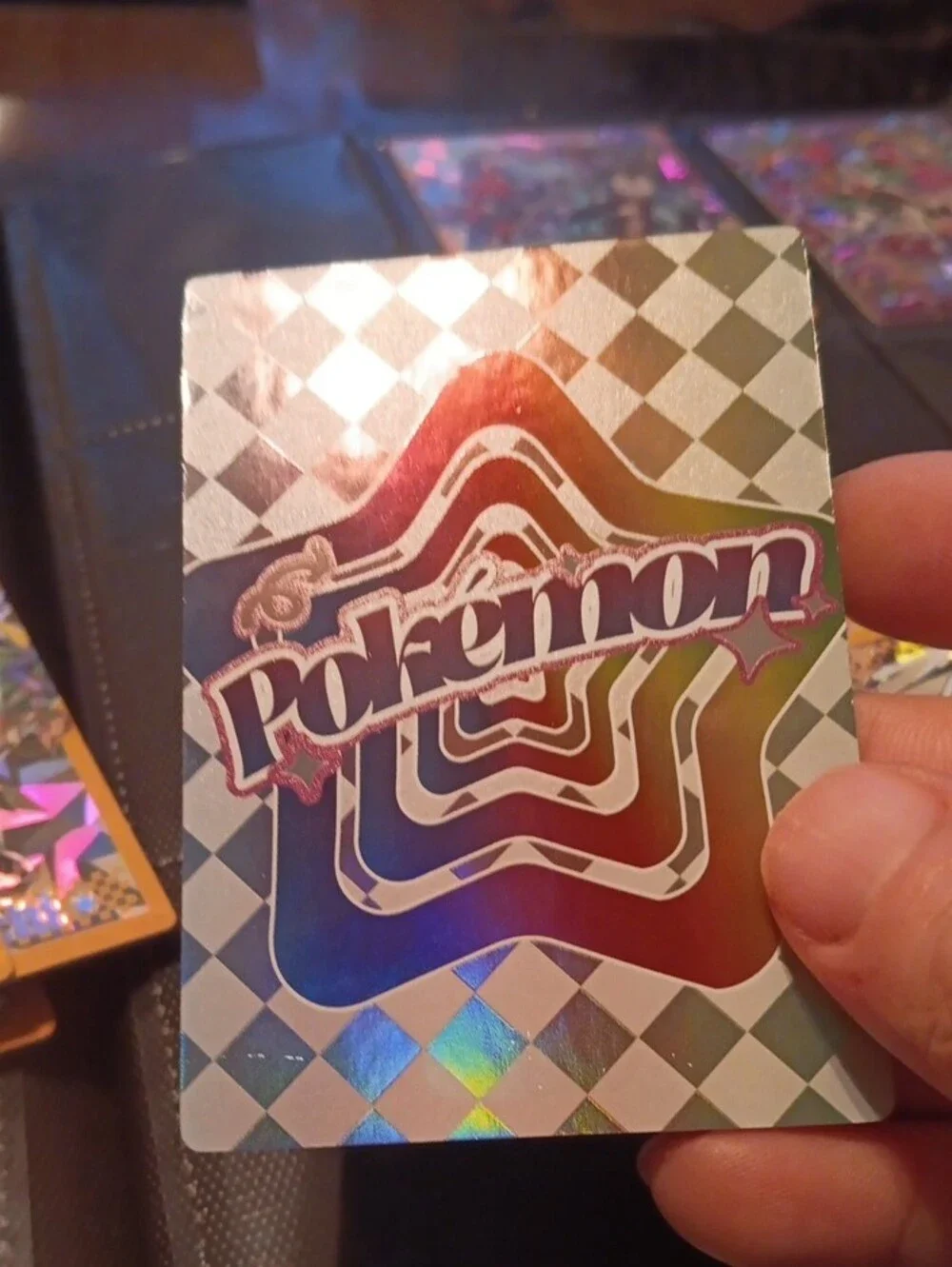 Pokemon shiny holographic
